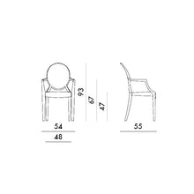 Lade das Bild in den Galerie-Viewer, Mietartikel - Ghost Chair als Traustuhl